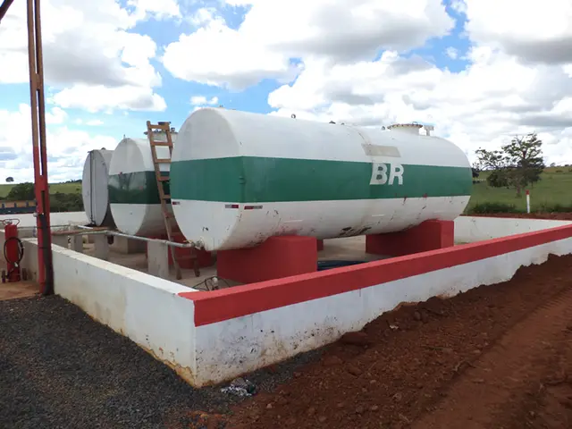 Posto de abastecimento do canteiro — Licenciamento de canteiro de obra