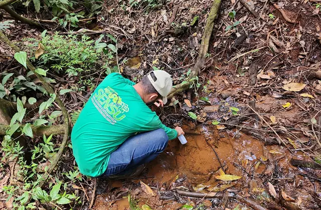 Monitoramento da qualidade da água: registro de campo 1